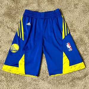 Boys Adidas Golden State Warriors Shorts
